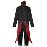 Dandadan (2024) Okarun Black Red Set Outfits Cosplay Costume